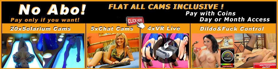 Free Solarium Cams, 1:1 Hardcore Webcams, Dildo control, Fuck machine steer.